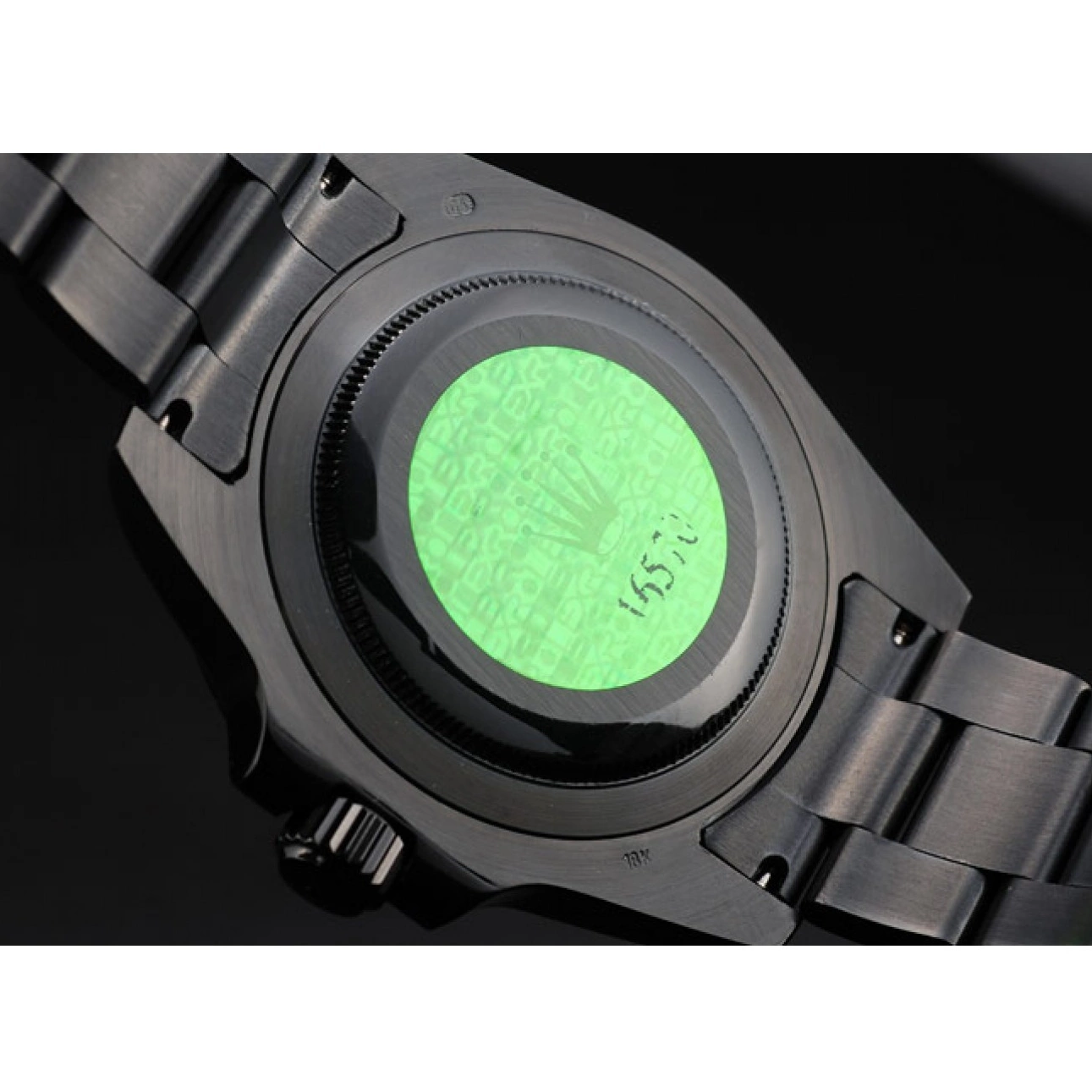 Aaa replica watch Dial Watch Explorer Rolex Bezel Black Black Ceramic 0820